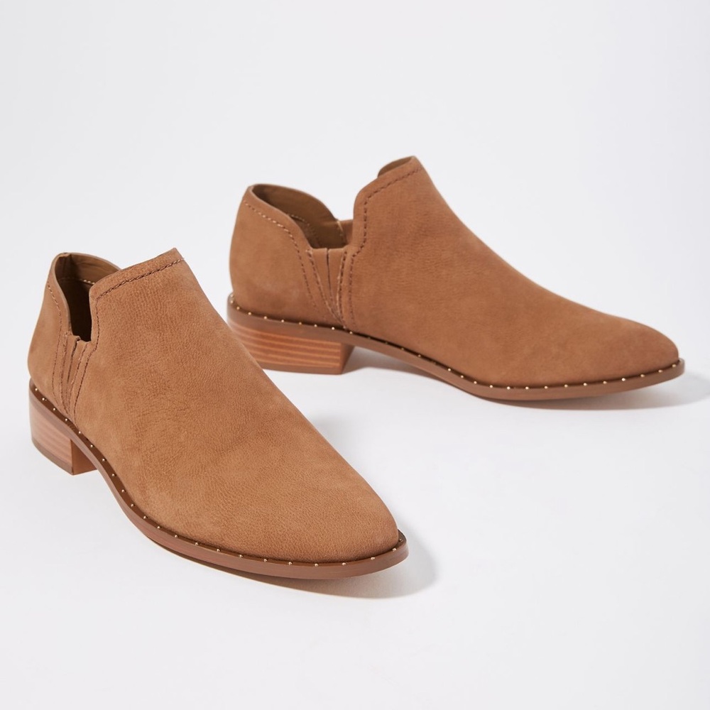 STEVE BY STEVE MADDEN Choncey Booties - Brown Leather - Sz 7